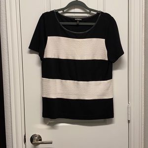 Express striped top